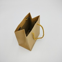 ALEDIKA Paper bags Multi-Purpose High Quality Brown Kraft Paper Bags with Handle - £8.76 GBP