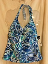 Ladies Chaps halter style tankini size 6 NWT - $24.00