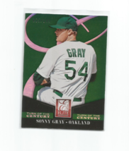 Sonny Gray (Oakland) 2014 Panini Elite Turn Of The Century Insert #72 &amp; #65/199 - £5.33 GBP