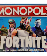 Monopoly Fortnite Open Box Unpunched Sealed Pieces Hasbro Epic Board Gam... - $459.63 MXN