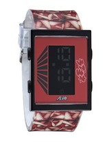 Yonehara Yasumasa X Flud Rosso LCD Digitale Cartuccia Orologio Donna Gam... - $59.10