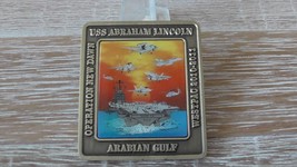 USN USS Abraham Lincoln CVN 72 Arabian Gulf WESTPAC  OND Challenge Coin ... - $832.09 MXN