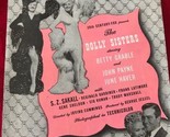 VTG 1945 I Can&#39;t Begin to Tell You Dolly Sisters Betty Grable Sheet Music - $11.83