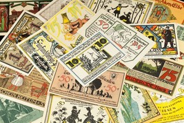 1920&#39;s Germany Notgeld Money 25pc People - Hameln, Keitum, Kostritz - £77.58 GBP