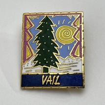 Vail Colorado Ski Resort Skiing Winter Sports Lapel Hat Pin - $9.95