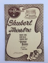 1962 The Playgoer Shubert Theatre The Aspern Papers by Michael Redgrave - £22.75 GBP