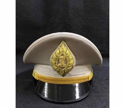 Royal Thai government Provincial Waterworks Cap Hat Uniform Original Men - £51.55 GBP