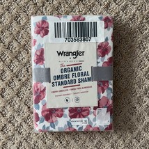 Wrangler x Pottery Barn Teen Organic Ombre Floral Standard Pillow Sham - $551.91 MXN