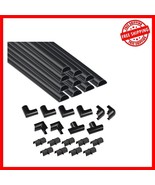 157in Self-Adhesive Cord Cover with Curve Design for Seamless Wire Conce... - $48.50