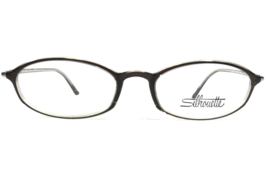 Silhouette Petite Eyeglasses Frames SPX M 1937 /40 6051 Brown Silver 48-17-125 - $83.94