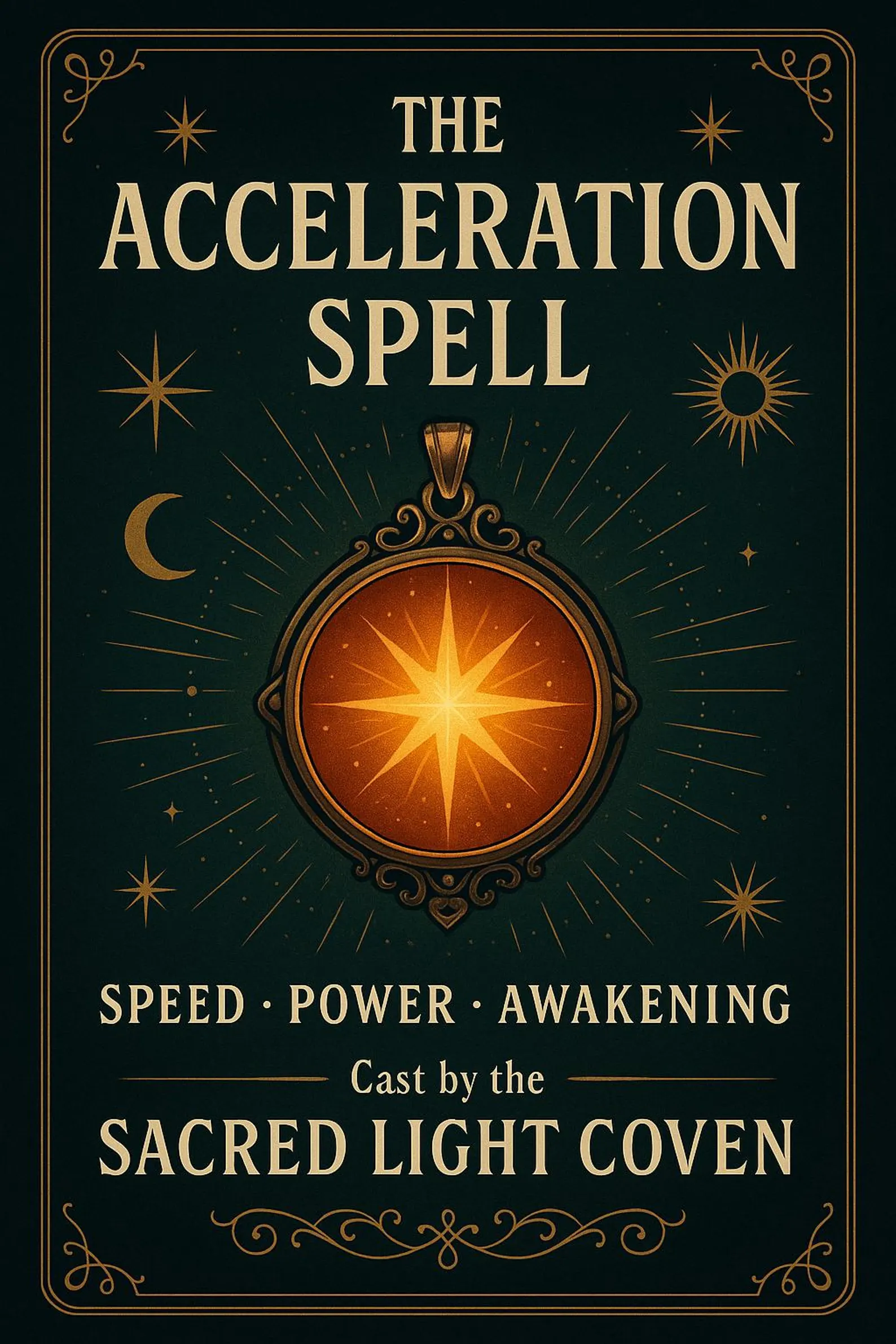 ACCELERATION MAGIC SPELL CAST - Make results happen fast!  - $543.66 MXN