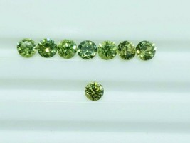 Demantoid Granat 3 MM Ausgezeichnete Schnitt Jeder - $207.77