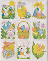 Vintage 1980s 1990s 2000s Sticker Sheet, Eureka Spring Sticker Squares, ... - £2.74 GBP