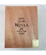 Gurkha Ninja Knife Cigar Box 6x5x4 Inch Tobacciana Wood EMPTY - $18.00