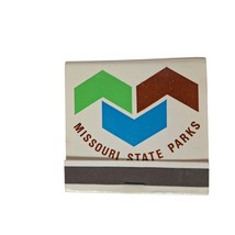 Vintage Matchbook Missouri State Parks MO Front Strike Full Unstruck Adv... - $13.86
