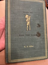 When We Were Very Young 1961 By A.A. Milne - £7.92 GBP