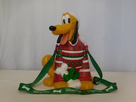 Disneyland 2018 Holiday Red Christmas Sweater Pluto Popcorn Bucket LIMIT... - $21.80
