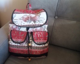 Handmade Armenian Backpack Bag, Armenian Backpack with Pomegranate and A... - $72.00