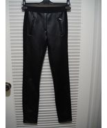 BCBG Max Azria black SISSY ZIP-POCKET LEGGING Skinny pants DUJ2F573 XXS 0 - $49.50