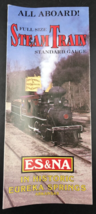 VTG 1983 ES&amp;NA Eureka Springs &amp; North Arkansas Railway Steam Train Brochure - £7.46 GBP