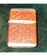 Vintage Storm King  Faux Leather Wrap Windproof Cigarette Lighter  - $18.69