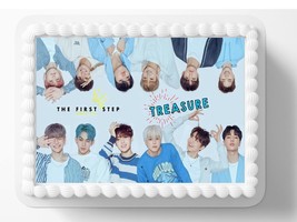K Pop Korean Boy Band Treasure Edible Image Edible Cake Topper Frosting Sheet Ic - £13.09 GBP