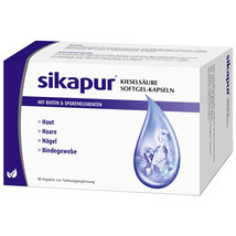 Sikapur Silicic Acid Softgel Capsules 90 pcs - £79.09 GBP