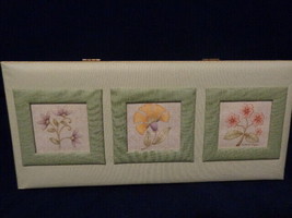 Diecut Floral Deluxe Note Card Set Keepsake Box - £7.96 GBP