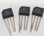 Lot of 3 NEW KBL04  Bridge Rectifier Diode, Single Phase, 400 V, 4A - $13.85