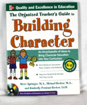 The Organized Teacher&#39;s Guide to Building Character, with CD-ROM- LN- Tr... - £14.54 GBP