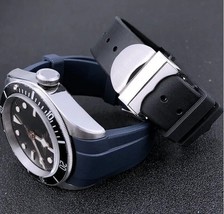 20/22mm Rubber Watch Band Strap fit for Tudor Black Bay/GMT/Pelagos Watch - £21.75 GBP+