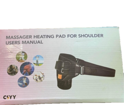 CSYY Heated Massager Shoulder Joint Pad Brace Therapy Massager Pain Reli... - $651.86 MXN