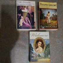 Philippa Gregory LOT of 3 Historical Fiction Novels Wideacre, The Favored Child - £11.31 GBP
