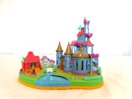 Polly Pocket Beauty and the Beast Disney&#39;s Belle Magical Castle Vintage ... - $94.05