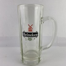 VTG.  Heineken Beer Stein Mug Glass Holland Windmill 6.5&quot; Heavy Thick Pi... - $13.07 CAD