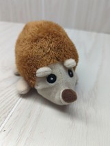 Inter-American Products small plush brown tan beige mini hedgehog stuffe... - £7.78 GBP