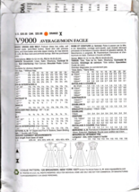 Vogue V9000 Misses 16 to 24 Circa 1951 Pullover Dress UNCUT Sewing Pattern - £17.70 GBP