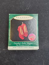 Hallmark Ornament Dorothy&#39;s Red Ruby Slippers The Wonders of Wizard of O... - $8.86