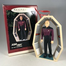 Hallmark Star Trek Christmas Ornament - Captain Jean Luc Picard - with Box - £14.87 GBP