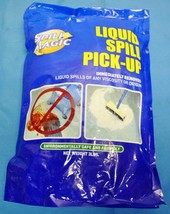 Spill Magic Liquid Spill Pick-Up Absorbent Powder CASE OF SEVEN 3 lb Bags  - £54.29 GBP