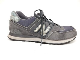 New Balance Womens 574 Gray Running Athletic Shoes Sneakers WL574CID Size 9 - £24.08 GBP