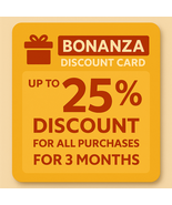 Up to 25% off all purchases for 3 months - $458.60 MXN