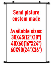 Full Size Hot custom made Anime Movie Wall scroll DIY custom made Poster Scroll - £5.38 GBP+