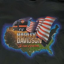 Harley Davidson David Uhl T-Shirt Hales H-D Oh Men&#39;s Size 2XL 1996 Vintage 90&#39;s - £77.66 GBP