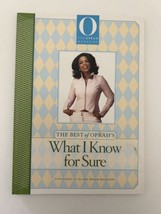 O, The Oprah Magazine The Best of Oprah&#39;s What I Know For Sure Book - £9.92 GBP