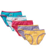 Faded Glory Girls Hipsters 5 Pack Size 12 Be You Day Dream 100% Cotton NEW - $185.12 MXN