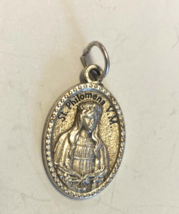 Saint Philomena Silvertone Medal, New from Italy - £2.33 GBP