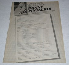 Danny Pintauro Tiger Beat Star Magazine Photo Article Clipping Vintage O... - $227.89 MXN