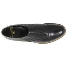 00067-001 Stacy Adams Shoes Madison Black Leather Cap toe slip on Leather Black image 3