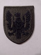 11th COMBAT AVIATION BRIGADE PATCH SSI U.S. ARMY- SUBDUED (BLACK ON OLIV... - $3.81